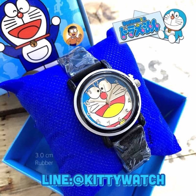 ภาพหน้าปกสินค้านาฬิกาโดเรม่อน Doraemon watch จากร้าน rinrygirl บน Shopee