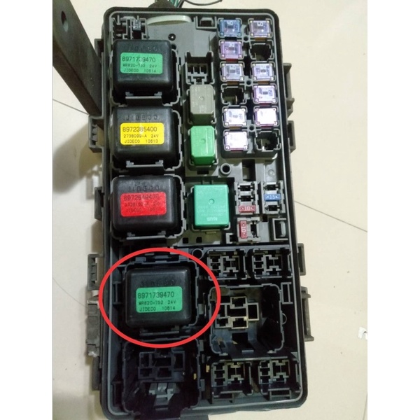 ฟิวเมน-ฟิวเสียบ-ตัวเตี้ยใช้กับรถใหญ่24v-แท้มือ2ญี่ปุ่น