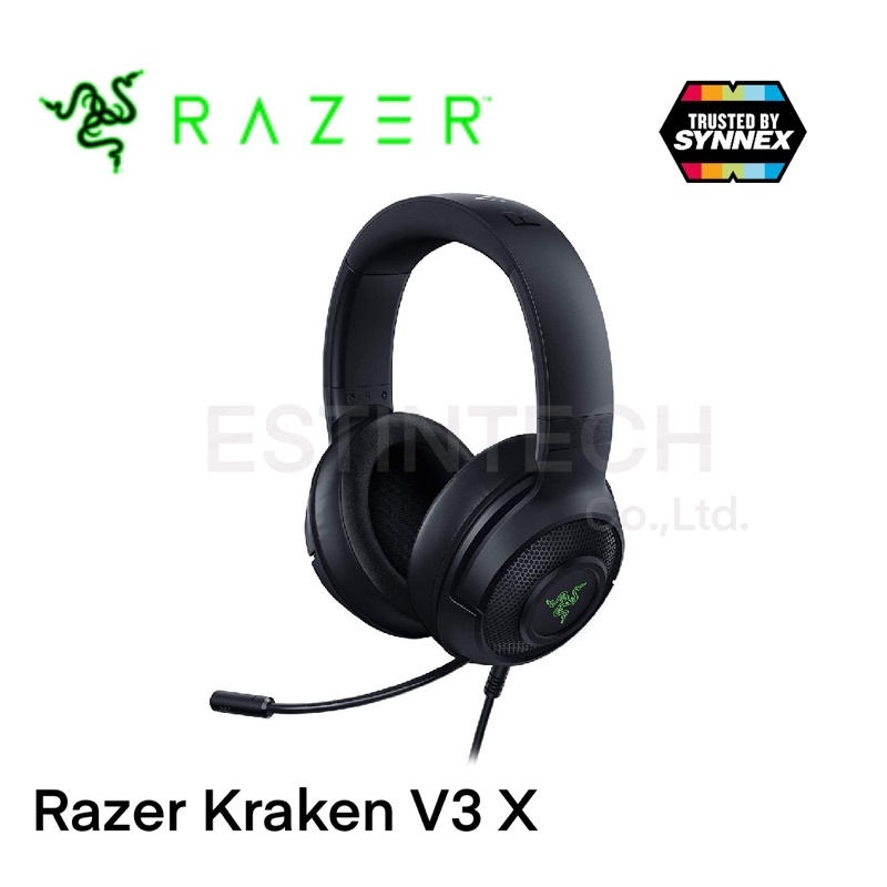 headset-หูฟัง-razer-kraken-v3-x-wired-usb-gaming-headset-ของใหม่ประกัน-2ปี