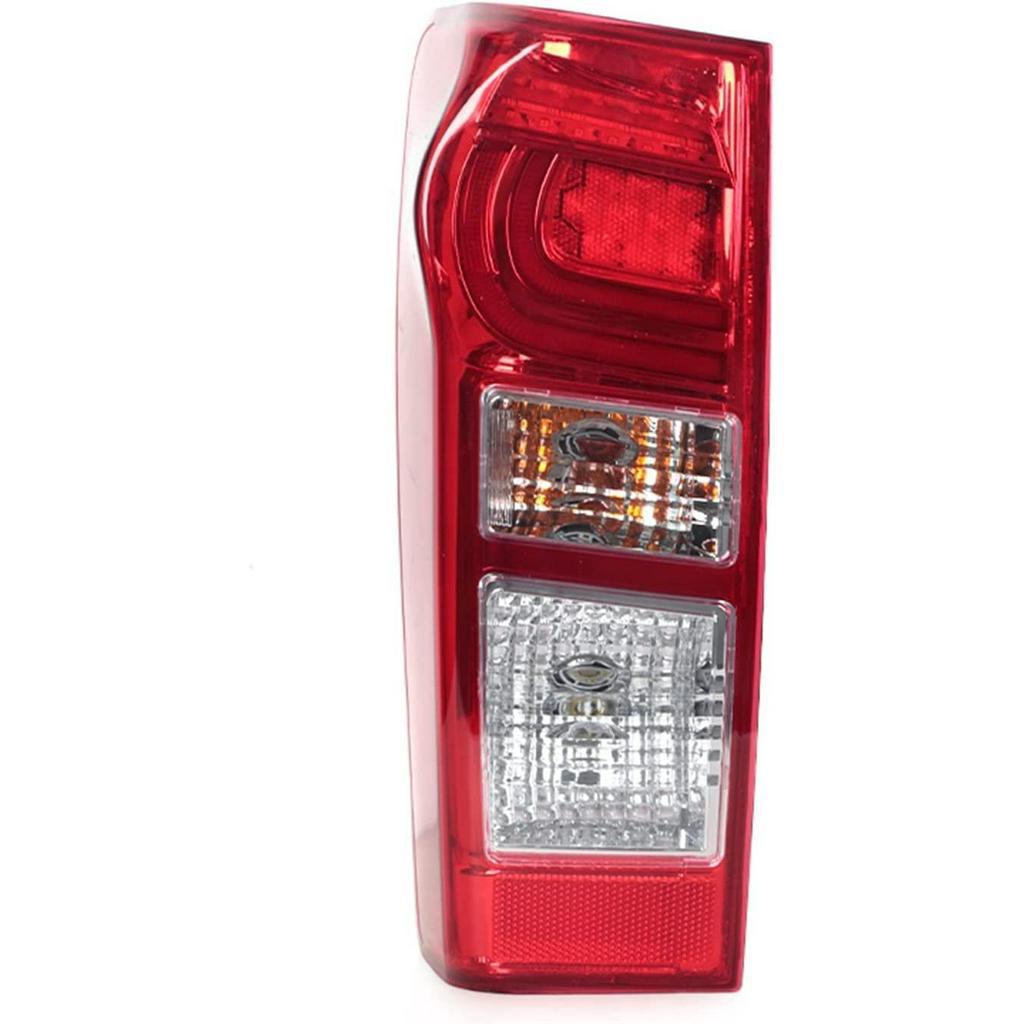 FALKX Retro LED Rear Light - Battery - Chrome