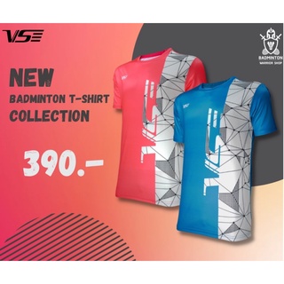 เสื้อแบดมินตัน VENSON VT129 รุ่นใหม่ปี 2022 เนื้อผ้ากีฬา ใส่สบาย