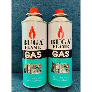 ภาพหน้าปกสินค้าแก๊สกระป๋อง แก๊สเตาปิคนิค BUGA FLAM   มี มอก.974-2533 เจ้าเดียวในประเทศไทย น้ำหนัก 355 กรัม จำนวน 2 กระป๋อง ที่เกี่ยวข้อง