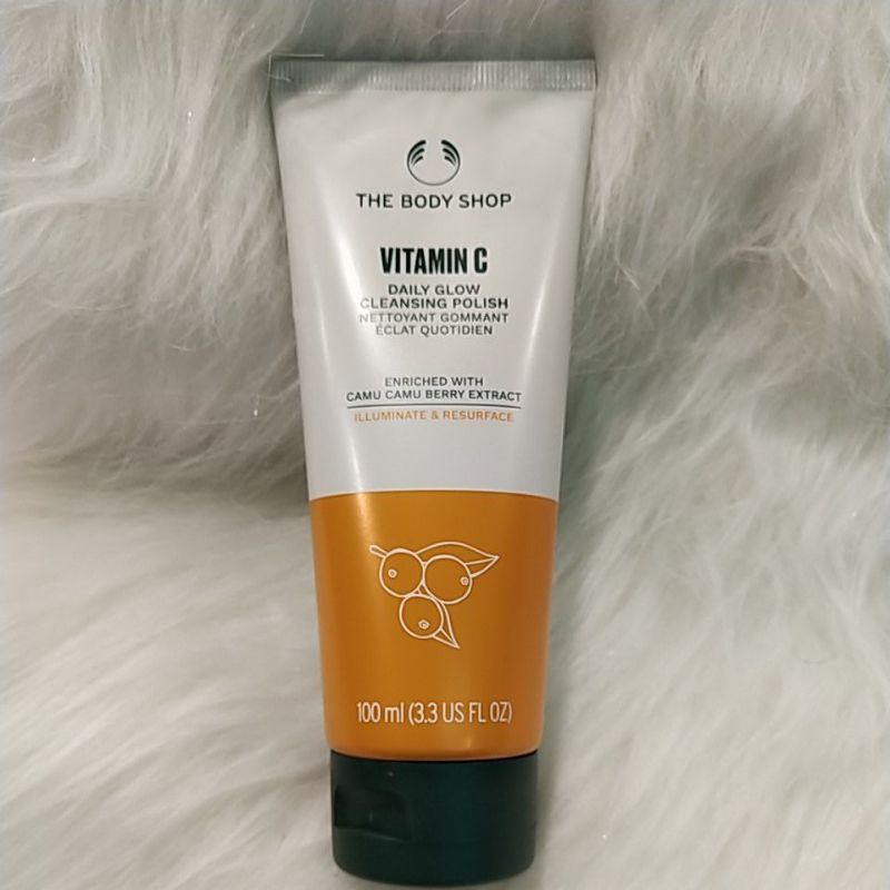 THE BODY SHOP VITAMIN C DAILY GLOW CLEANSING POLISH 100ML Shopee Thailand
