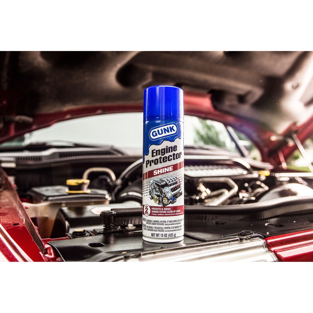 gunk-engine-protector-ผลิตภัณฑ์ทำความสะอาด-ดูแลเครื่องยนต์-ล้างคราบน้ำมัน-ให้เครื่องยนต์สะอาด-เงางาม