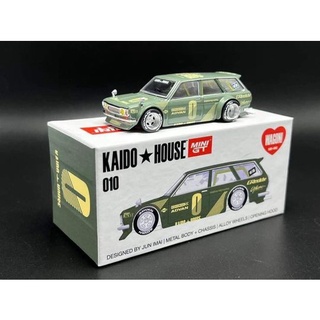 MiniGT No. KHMG010 Datsun KAIDO 510 Wagon Green