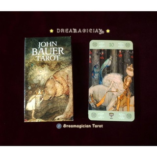 ภาพหน้าปกสินค้าJohn Bauer Tarot ไพ่ยิปซีแท้ลดราคา ไพ่ยิปซี ไพ่ทาโร่ต์ ไพ่ออราเคิล Tarot Oracle Card Deck ที่เกี่ยวข้อง