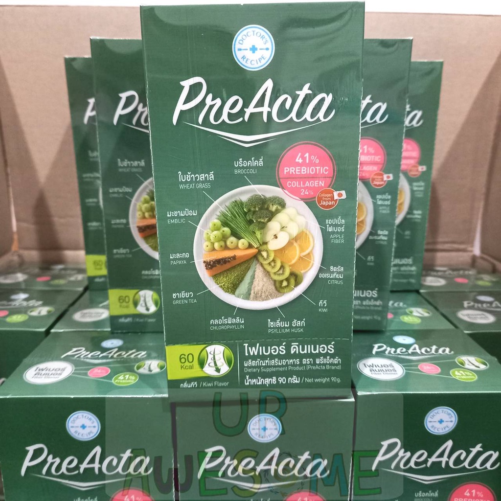 PreActa พรีแอ็คต้า (6ซอง) Exp140626 ไฟเบอร์ดีท็อกซ์ (fiber detox) ปรับ ...