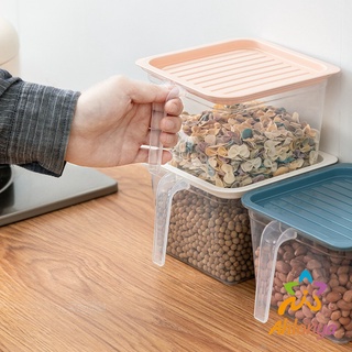 Ahlanya กล่องเก็บอาหารตู้เย็น ""มีที่จับ""  มีฝาปิด   Portable refrigerator food storage box