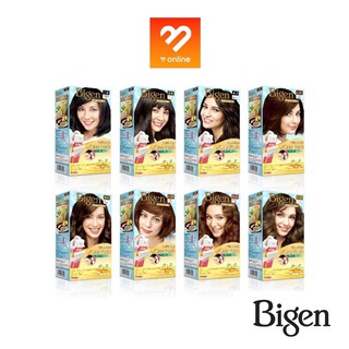 Bigen Cream Color Quick &amp; Easy by One Push ครีมเปลี่ยนสีผม ปิดผมขาว ติดทน สารสกัดจากธรรมชาติ