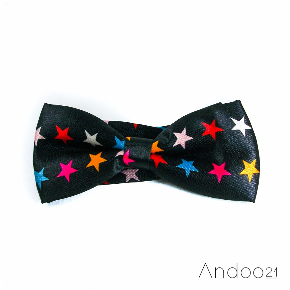 candy-star-หูกระต่าย-สีดำลายดาว-หลากสี-bt002