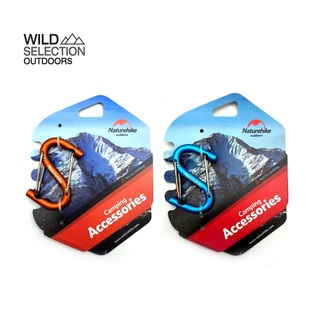 ภาพขนาดย่อของสินค้าคาราบิเนอร์ Naturehike S Shape Multifuctional Carabiner ตะขอเกี่ยว ตัวแขวน(ใช้สำหรับแขวนของ)