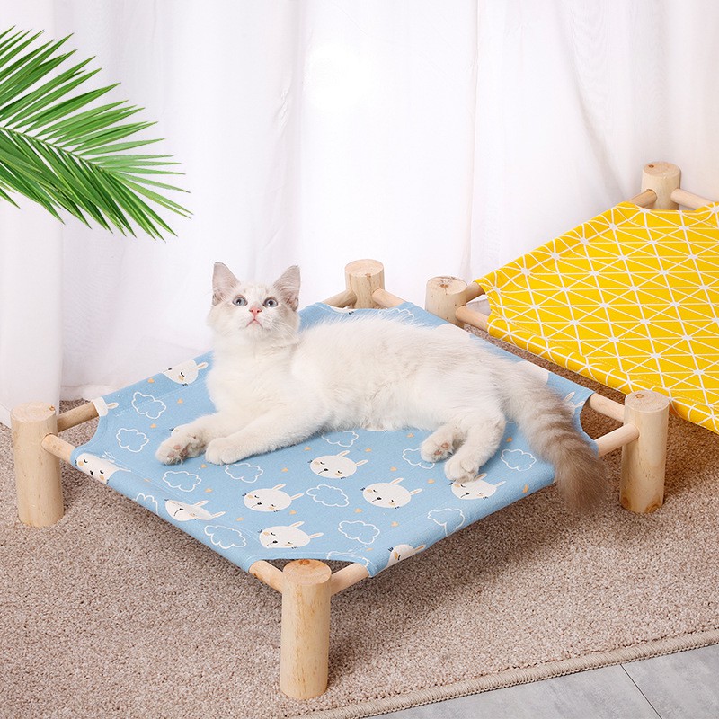 ภาพสินค้าCAT ที่นอนแมว เปลแมว เตียงแมว ถอดง่ายใส่ง่าย พกพาสะดวก เคลื่อนย้ายง่าย ใช้พื้นที่ไม่เยอะ แข็งแรง รับน้ำหนักได้เยอะ จากร้าน ytl_beststore บน Shopee ภาพที่ 3