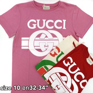 New​ Gucci​ T-shirt​  
อก​ 32-34"