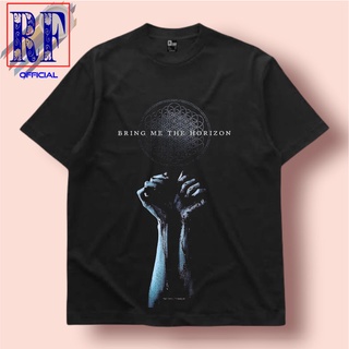 เสื้อยืดโอเวอร์ไซส์เสื้อยืด พิมพ์ลายวง BMTH SERIES BMTH SERIES วงดนตรีร็อค โลหะS-3XL