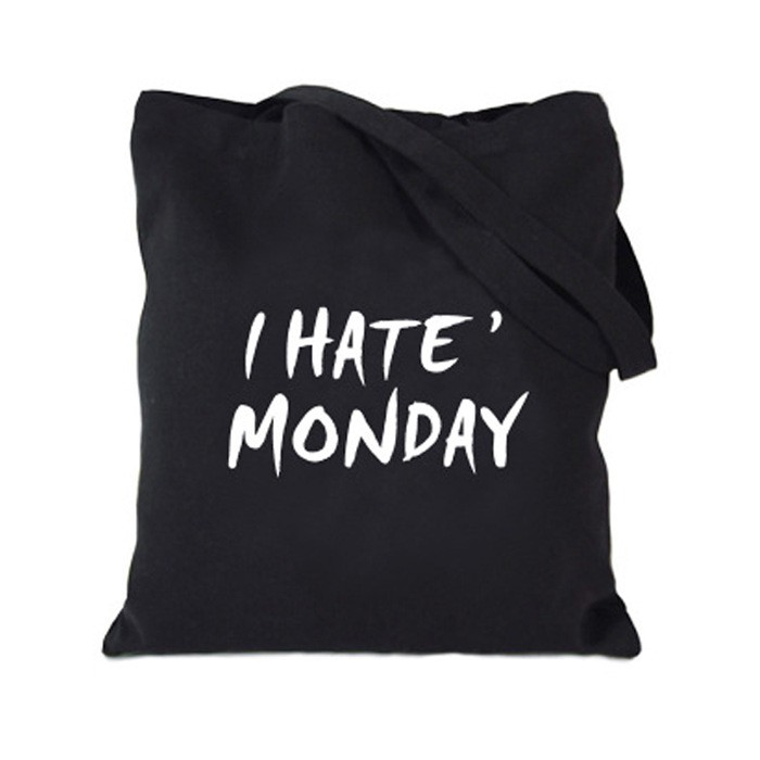กระเป๋าผ้า-i-hate-monday