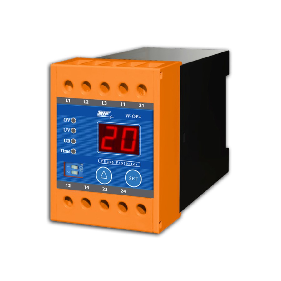 WIP เฟสโปรเทคชั่น รุ่น W-OP4 3Phase Protector 380V | Shopee Thailand