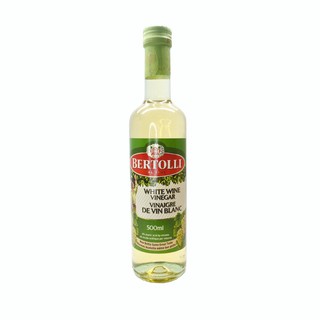 น้ำส้มสายชูไวน์ขาว ตรา แบร์ทอลลี ขนาด 500 ml. Bertolli White Wine Vinegar 500 ml.