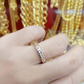 แหวนนากหัวพลอย#แหวนนากสวยๆ