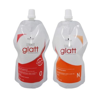 Schwarzkopf glatt ชวาร์สคอฟโปรเฟชชั่นเนล สเตรท แกลทท์ 0 400 มล. แบบถุง 10586