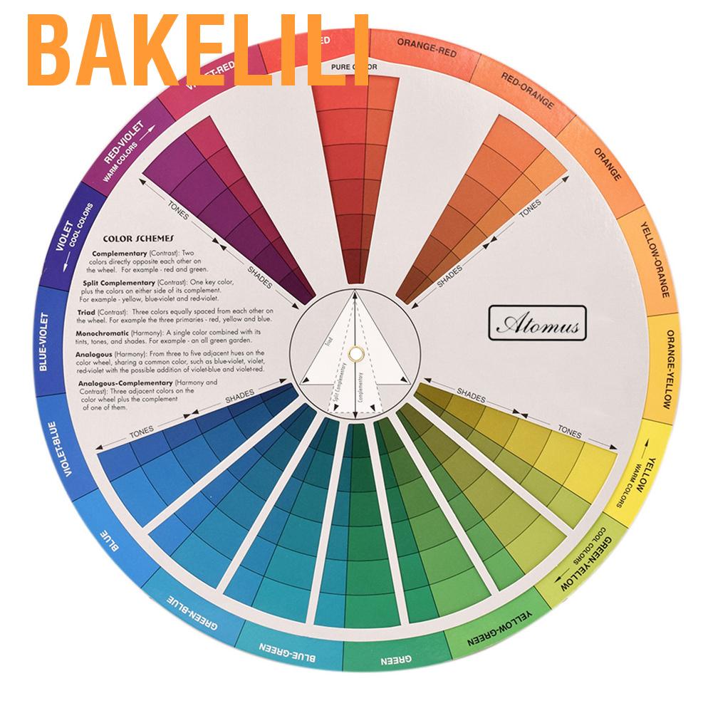 bakelili-professional-paper-color-wheel-mix-guide-round-tattoo-nail-pigment-card-chart