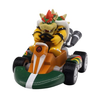 1 ตัว ถอยหลัง วิ่งได้ mario gokart มาริโอ้ บาวเซอร์ รถแข่ง model 13cm figure racing car