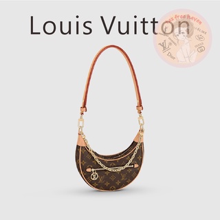 Shopee ราคาต่ำสุด 🔥ของแท้ 100% 🎁Louis Vuitton Brand New LOOP Bag