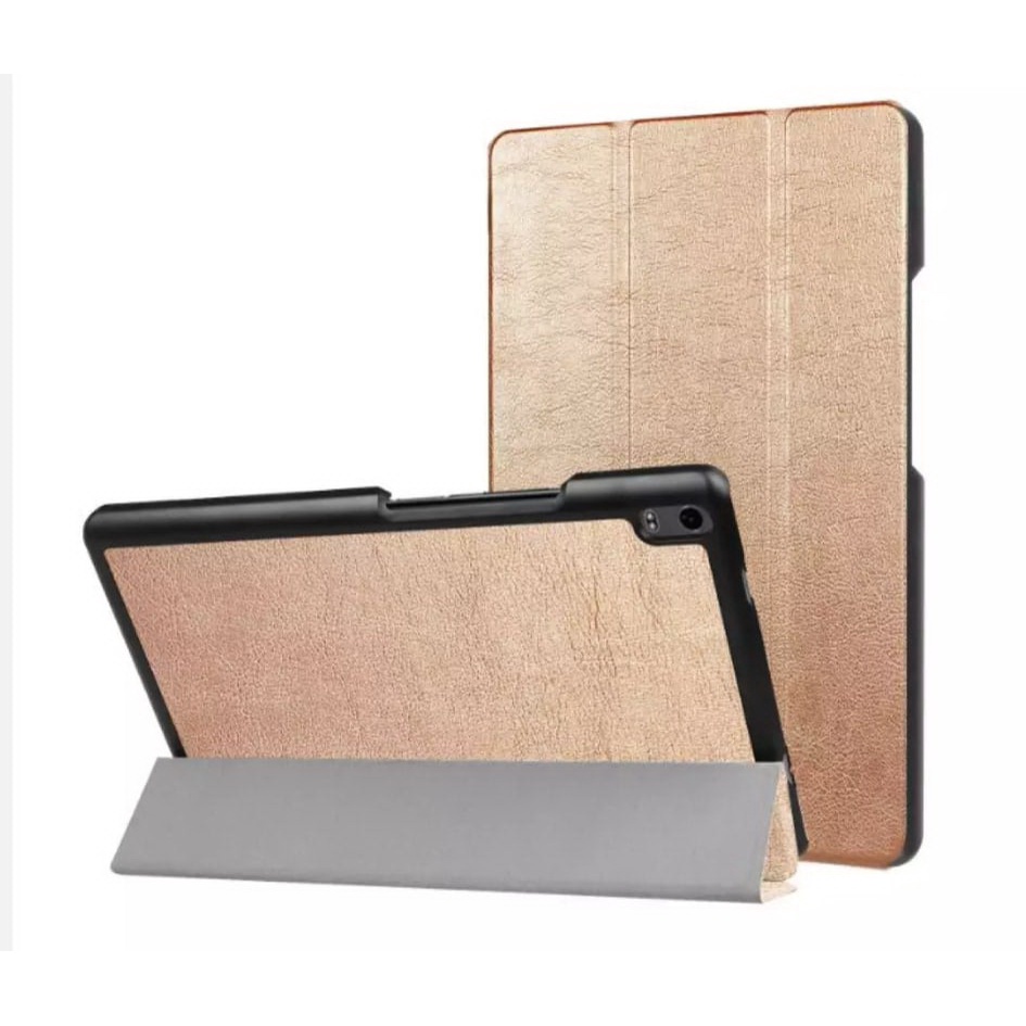 Custodia In Silicone Morbido Per Lenovo Tab 4 8 Plus (TB-8704F/N) – Con Supporto Integrato, Nera