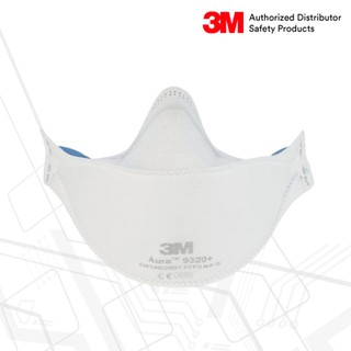 3M™หน้ากาก Aura รุ่น 9320A+ ป้องกันฝุ่น ละออง ฟูมโลหะ แบบพับได้ FFP2 (ชิ้น)