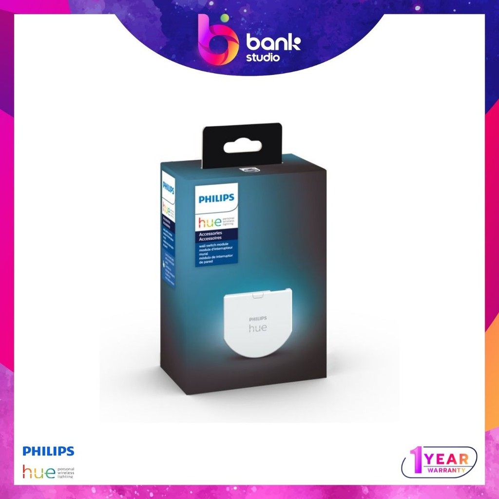 (ประกัน 1ปี) อุปกรณ์ควบคุมไฟอัจฉริยะ Philips Hue wall switch module Hue ...