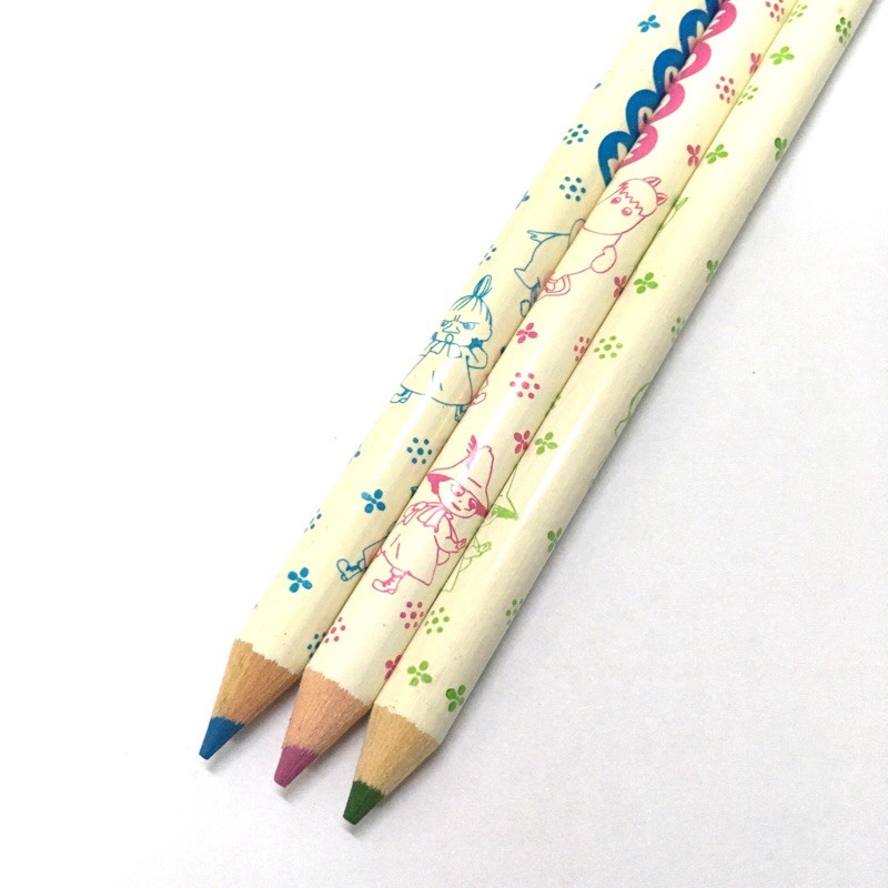 ดินสอสีไม้-12-สี-moomin-แท่งยาวยี่ห้อนานมี