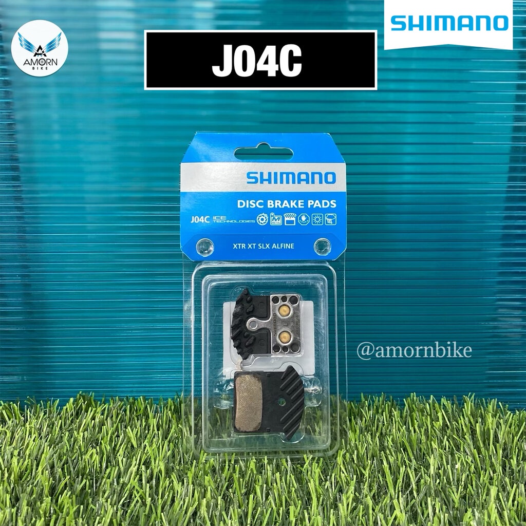 ผ้าเบรค SHIMANO DISC BRAKE PADS (J04C) Shopee Thailand