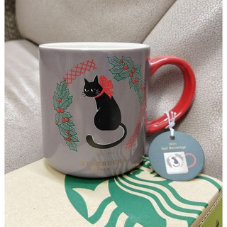 Starbucks แก้ว Mug Color Change Holly Cat แก้วแมวเปลี่ยนสี 2020