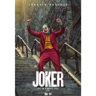 โปสเตอร์หนัง Joker โจ๊กเกอร์ ภาพยนตร์ Movie Poster ภาพติดผนัง ตกแต่งบ้าน รูปติดห้อง ของสะสม ร้านคนไทย