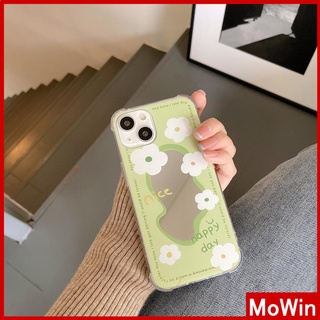 ภาพขนาดย่อของภาพหน้าปกสินค้าiPhone Case Acrylic HD Makeup Mirror Airbag Shockproof Protection Camera Green Tulip Flowers Compatible For iPhone 11 iPhone 13 Pro Max iPhone 12 Pro Max iPhone 7 Plus iPhone xr จากร้าน mowin.th บน Shopee ภาพที่ 7