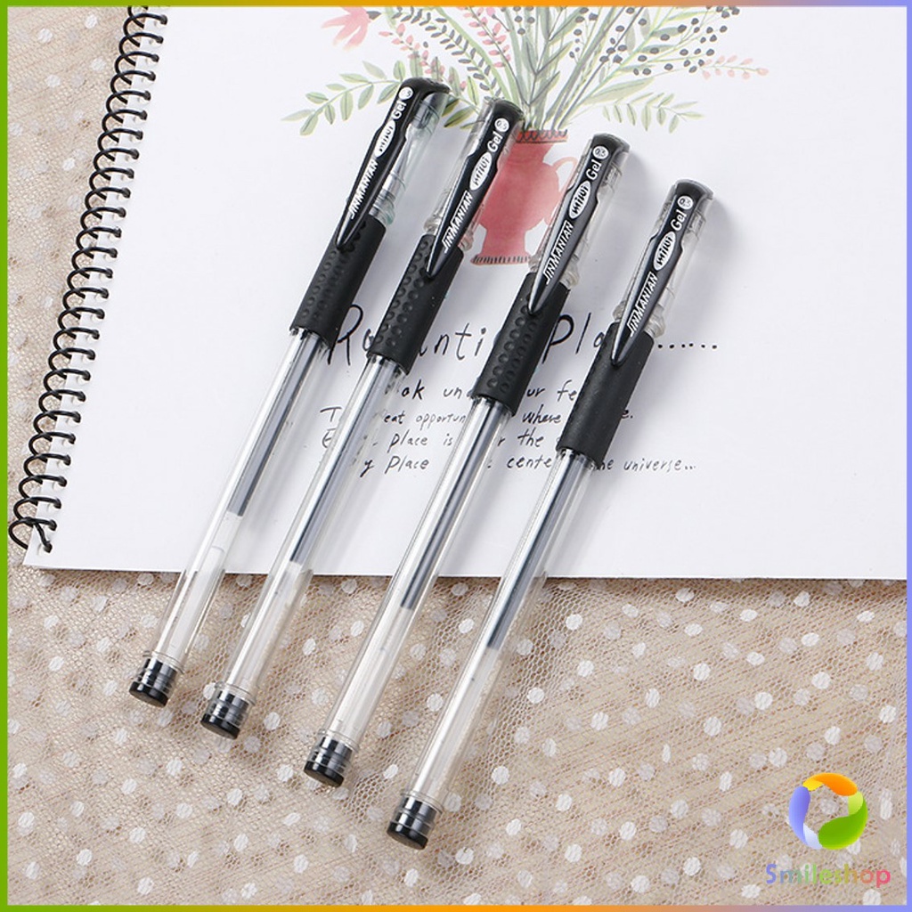 smileshop-ปากกาเจล-คลาสสิค-0-5-มม-แดง-น้ำเงิน-ดำ-gel-pen