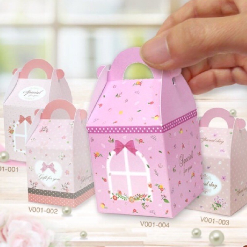 mini-gift-boxes-แบบมีหูหิ้ว-กล่องใส่ของขวัญ-ขนม-ช็อคโกแลต-ลูกอม-ของชำร่วย-เครื่องประดับ