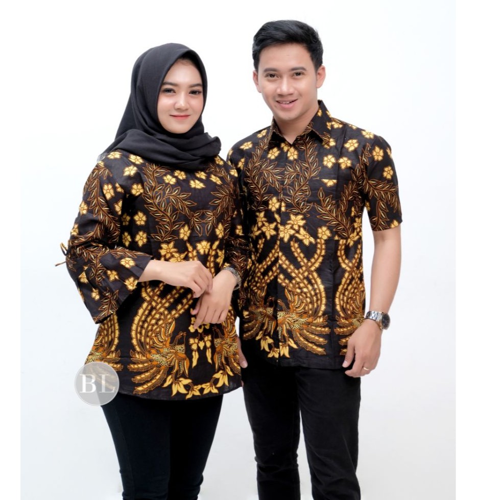 maura-couple-sania-ruffle-batik-couple-ori-dnt-guarantee-shopee-batik-couple