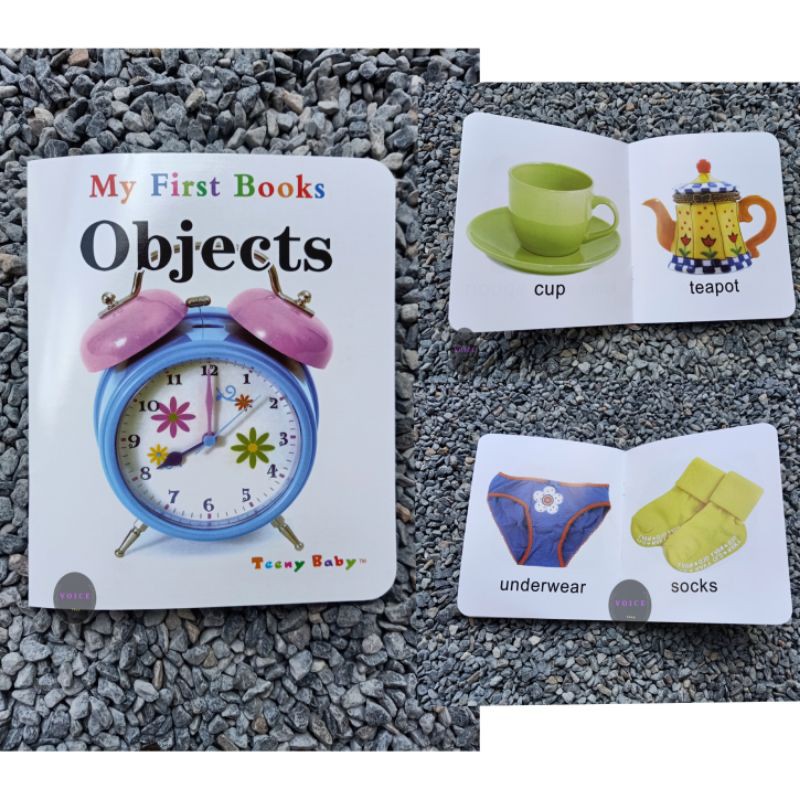 My First Book สมุดศัพท์ หมวด สิ่งของ | Shopee Thailand