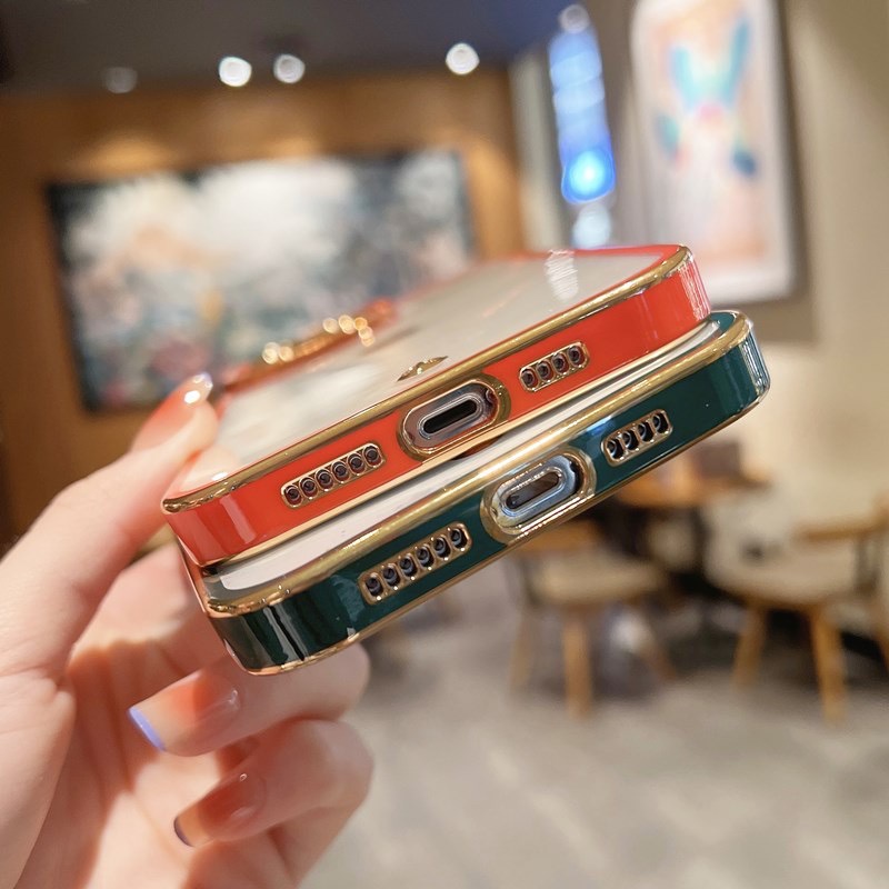 เคสนิ่ม-เคสขอบเงา-case-ไอโฟน-เคสกันกล้องสำหรับรุ่น-i6-i7-6splus-7plus-i11-i12-12pro-12promax