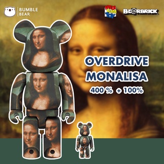 [‼️ของแท้, พร้อมส่ง‼️] 400%+100% Bearbrick Monalisa Overdrive