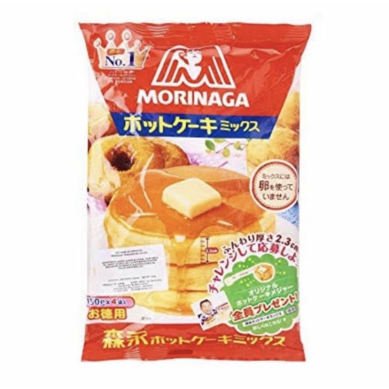 ภาพหน้าปกสินค้าแป้งแพนเค้กสำเร็จรูป นำเข้าจากญี่ปุ่น morinaga pancake mix จากร้าน finkitchenware บน Shopee