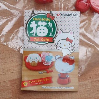 🍓 Re-Ment Hello Kitty 🐰 Cat Cafe Miniatures รีเม้น คิตตี้ ขายแยกเซ็ท