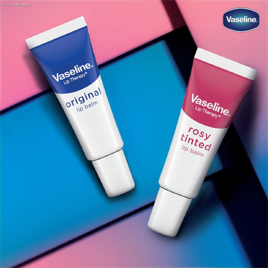 พร้อมส่ง-วาสลีน-ออริจินอล-ลิปบาล์ม-โรซี่-ทินท์-10-กรัม-vaseline-original-lip-balm-rosy-tinted-blam-10g