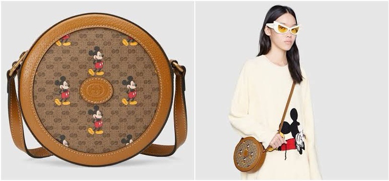 Gucci x Disney Round Shoulder Bag 99 Shopee Thailand