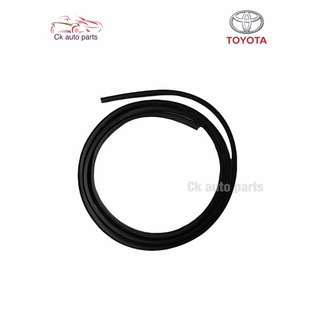 ยางขอบกระจกหน้า คิ้วกระจกหน้า แท้ โตโยต้า วีโก้ ปี2004-2015 สีดำ Toyota VIGO windsheild rubber seal