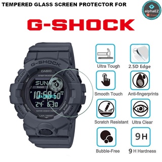 Casio G-Shock GBD-800 Series 9H ฟิล์มกระจกนิรภัยกันรอยหน้าจอ GBD800 กันรอยขีดข่วน
