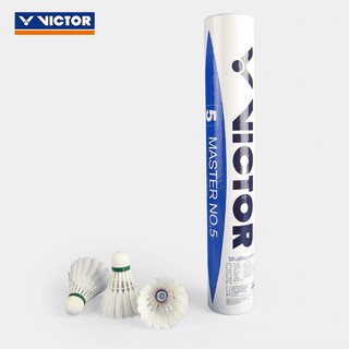 ภาพขนาดย่อของภาพหน้าปกสินค้าVICTOR ลูกแบดมินตัน MASTER NO.5 (12ลูก) จากร้าน victorshoppattaya บน Shopee