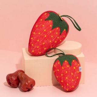 CANDY CANE BAG - Fruitori Bag (STRAWBERRY RED แยกชิ้นขาย) กระเป๋าผลไม้ แบบปัก (ของแท้100%)