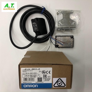 ถูกสุด !! เซ็นเซอร์ Omron TYPE. E3JK-RR11-C PHOTOELECTRIC SWTCH 24 to 240 VAC2m 24 to 240 VDC