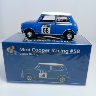 TINY CITY No. ATC64728 Mini Cooper Racing #58 Classic Racing